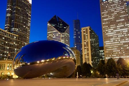 Апарт готель Oakwood At Millennium Park Plaza Чикаго Екстер'єр фото